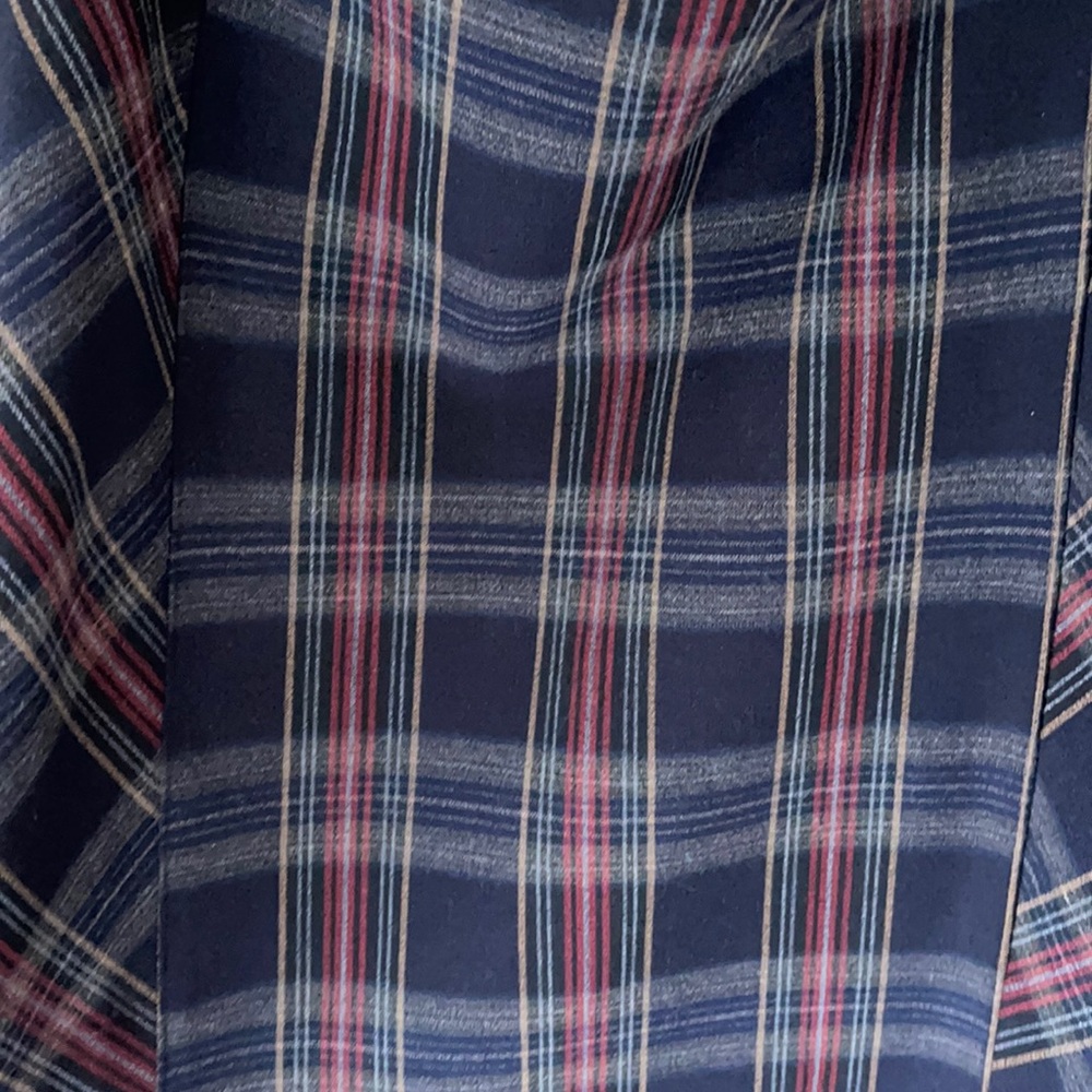 Free People plaid skirt